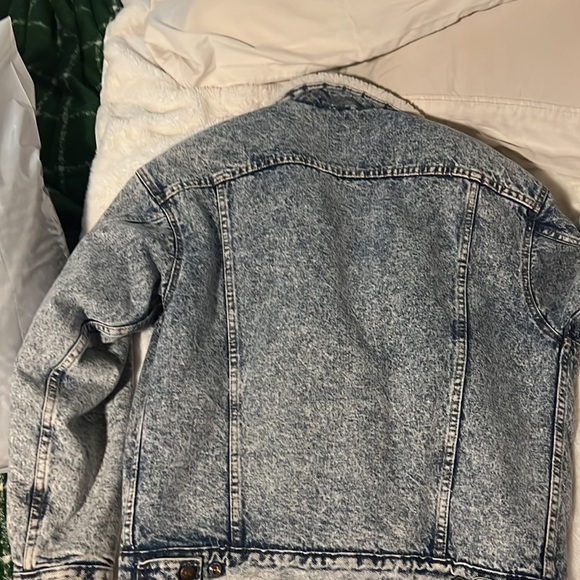 Vintage acid wash Levi’s jacket mens M - Picture 3 of 5